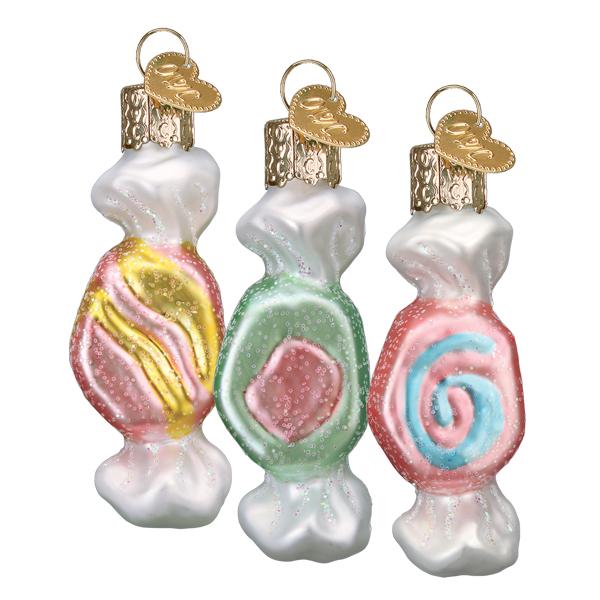 Salt Water Taffy Set (3pc) Ornament - themonogram manor 
