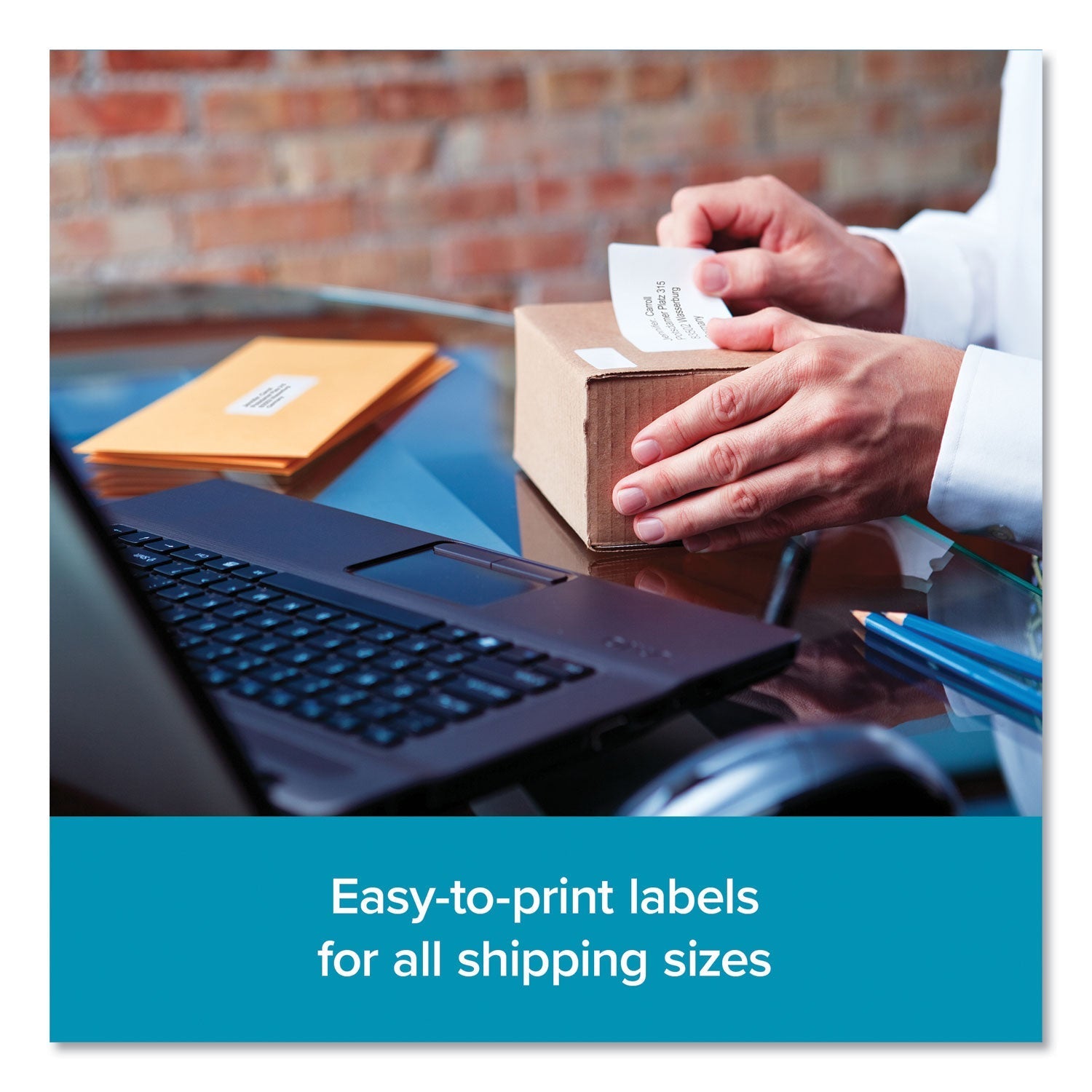 DYMO LW Shipping Labels, 2.31" x 4", White, 300 Labels/Roll, 6 Rolls/Pack - themonogram manor 