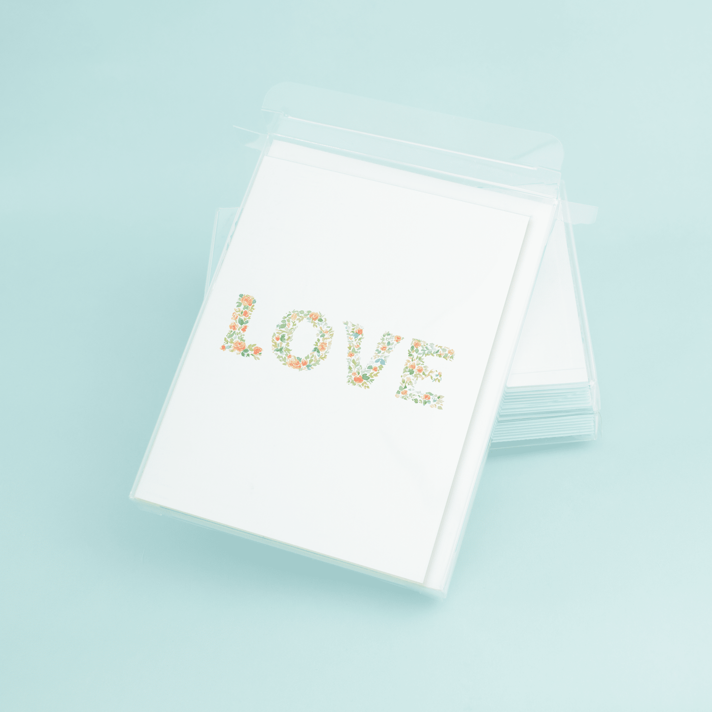 Love In Floral Letters - themonogram manor 