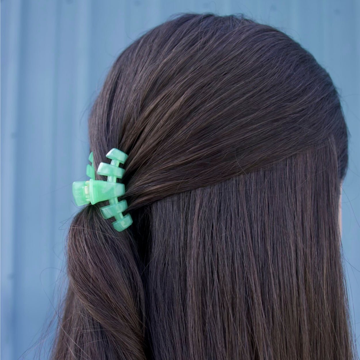 Classic Spring Splash Tiny Claw Clip - themonogram manor 