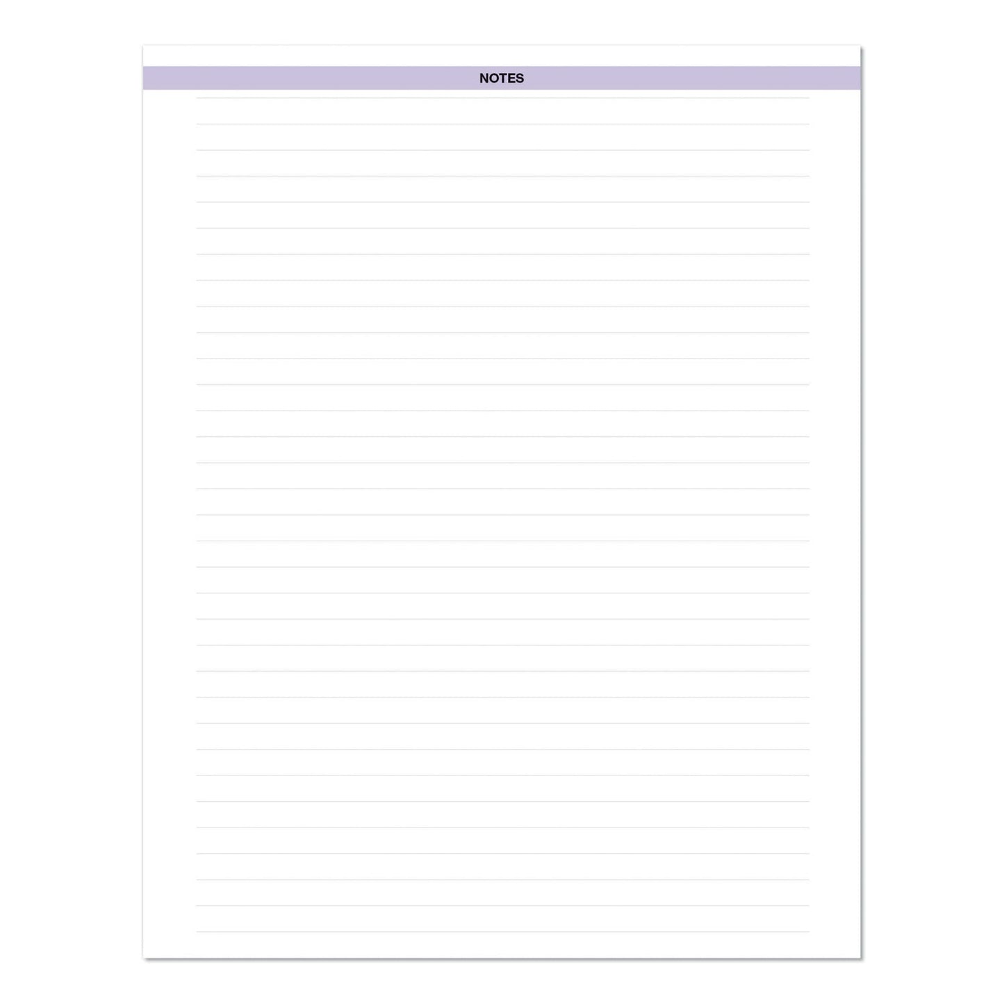 House of Doolittle Recycled Wild Flower Weekly/Monthly Planner, Wild Flowers Artwork, 9 x 7, Gray/White/Purple Cover, 12 - Month (Jan - Dec): 2023 - themonogram manor 