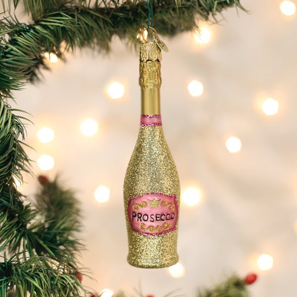 Prosecco Bottle Ornament - #themonogram manor #
