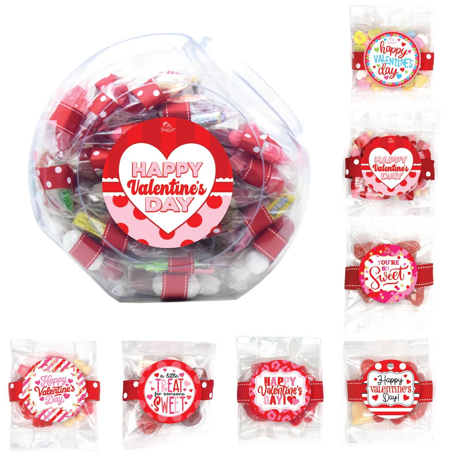 Valentine Candy Grab - a - Bag - themonogram manor 