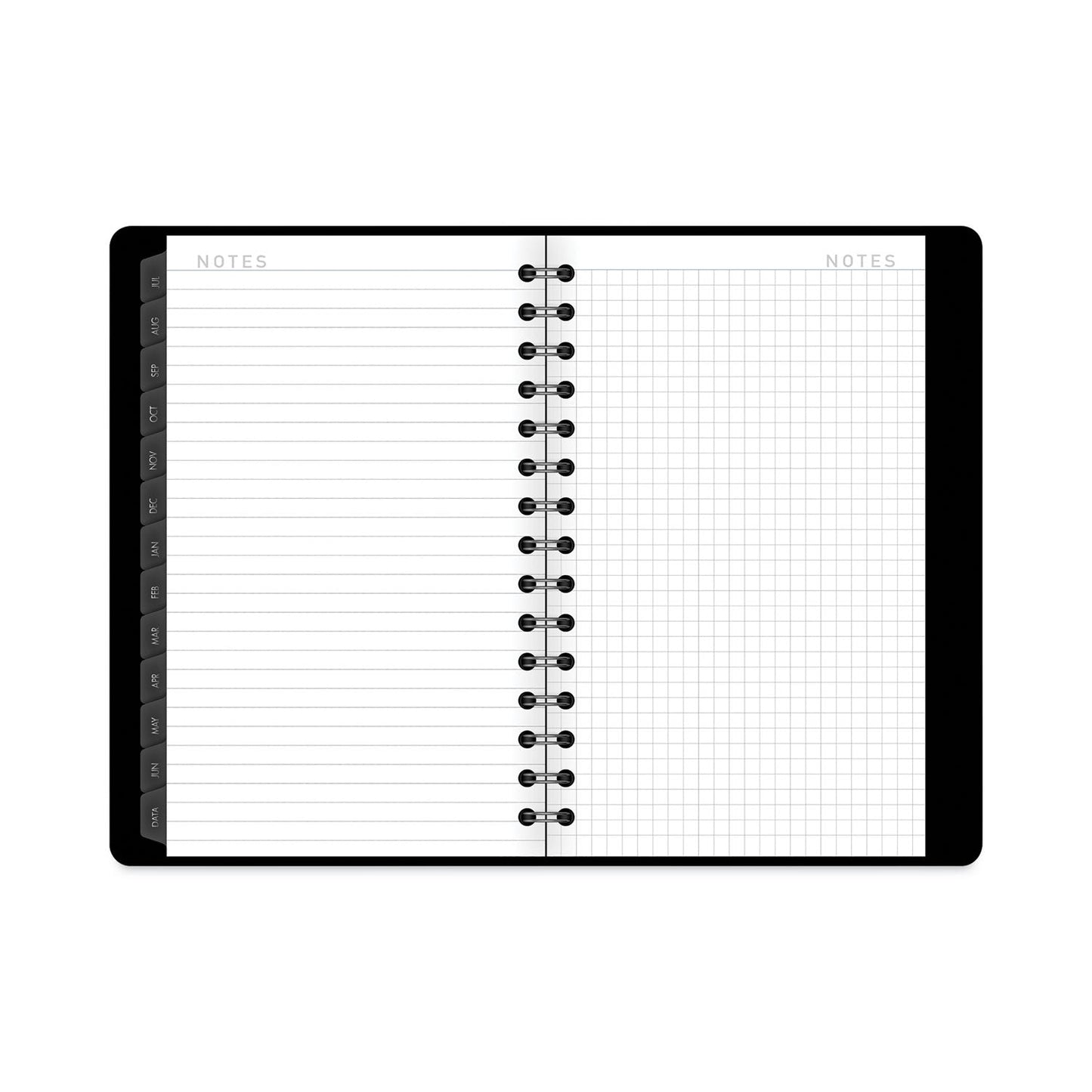 AT - A - GLANCE Contemporary Academic Planner, 8 x 4.88, Black Cover, 12 - Month (July to June): 2022 to 2023 - themonogram manor 
