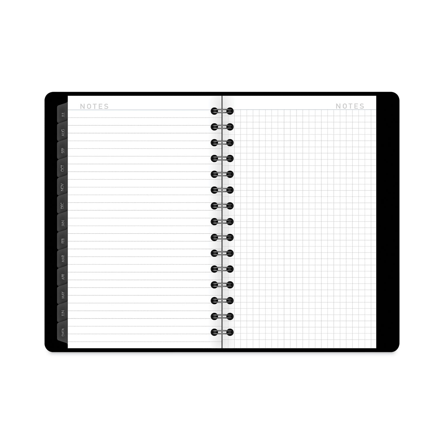 AT - A - GLANCE Contemporary Academic Planner, 8 x 4.88, Black Cover, 12 - Month (July to June): 2022 to 2023 - themonogram manor 