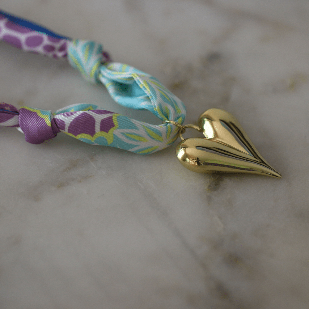 Love Note Scarf Necklace - themonogram manor 