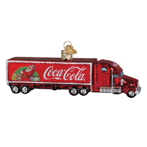 Coca-cola Christmas Truck Ornament - themonogram manor 