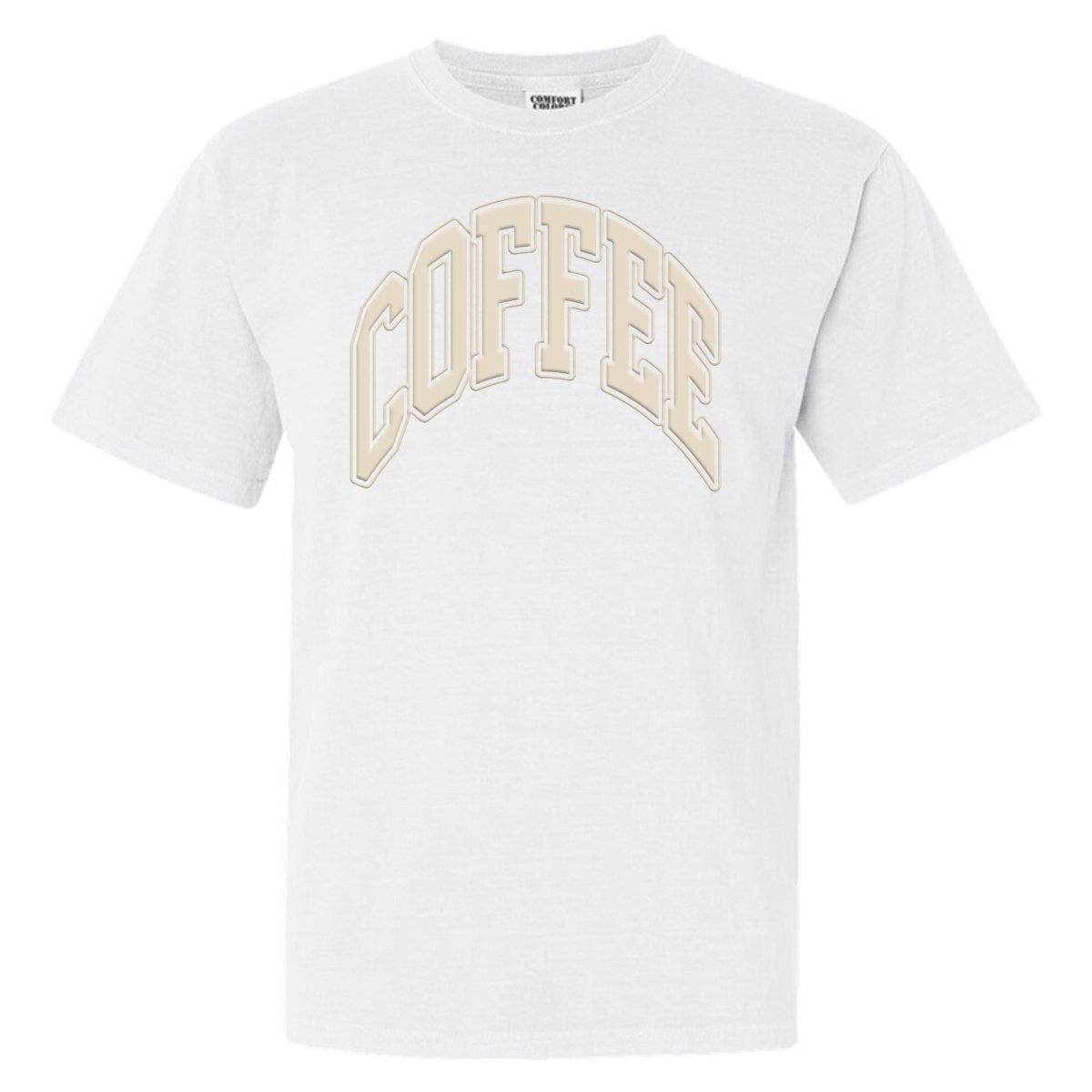 'Coffee' PUFF T-Shirt - themonogram manor 