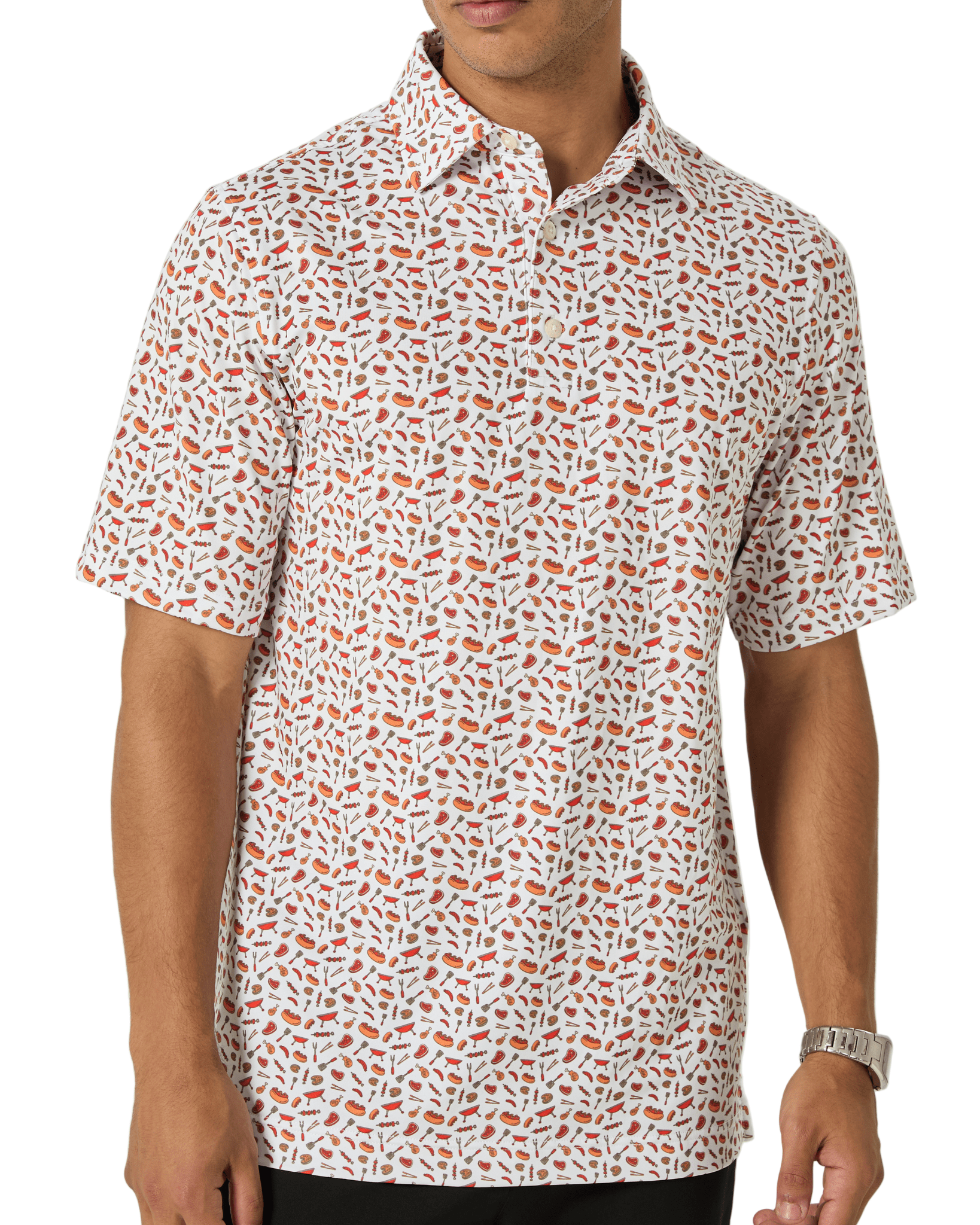 Pit Master Men's Polo - themonogram manor 
