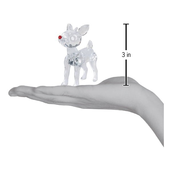 Rudolph Crystal Figurine - themonogram manor 