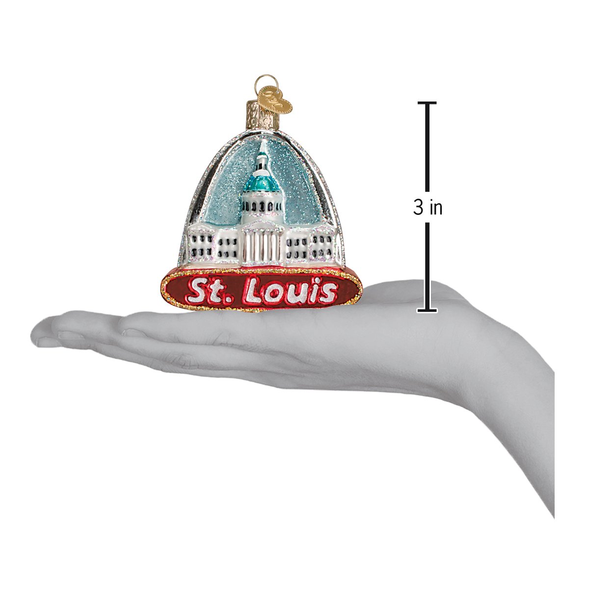 St. Louis Arch Ornament - themonogram manor 
