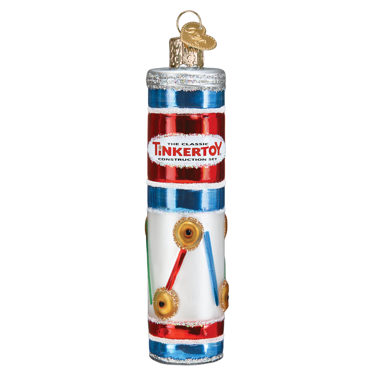 Tinkertoy Ornament - #themonogram manor #