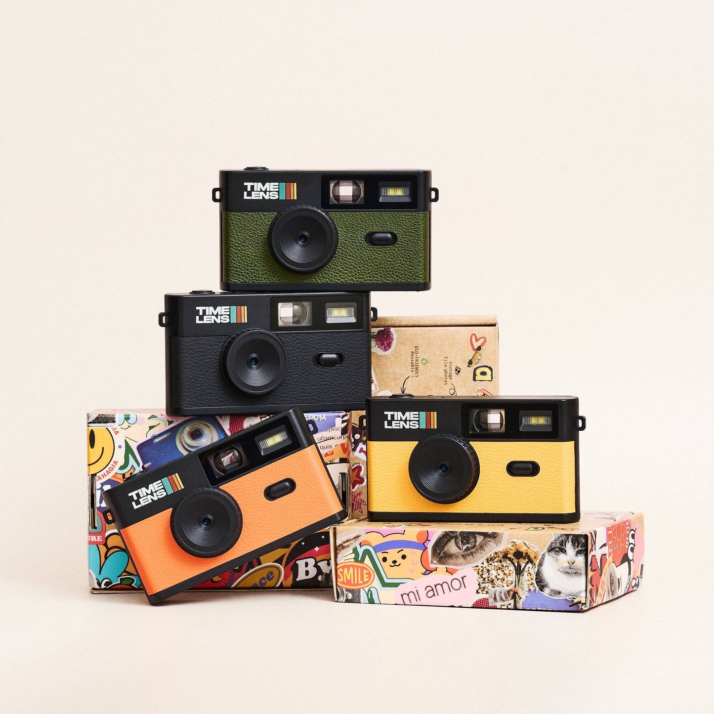 TimeLens® Camera Khaki - themonogram manor 