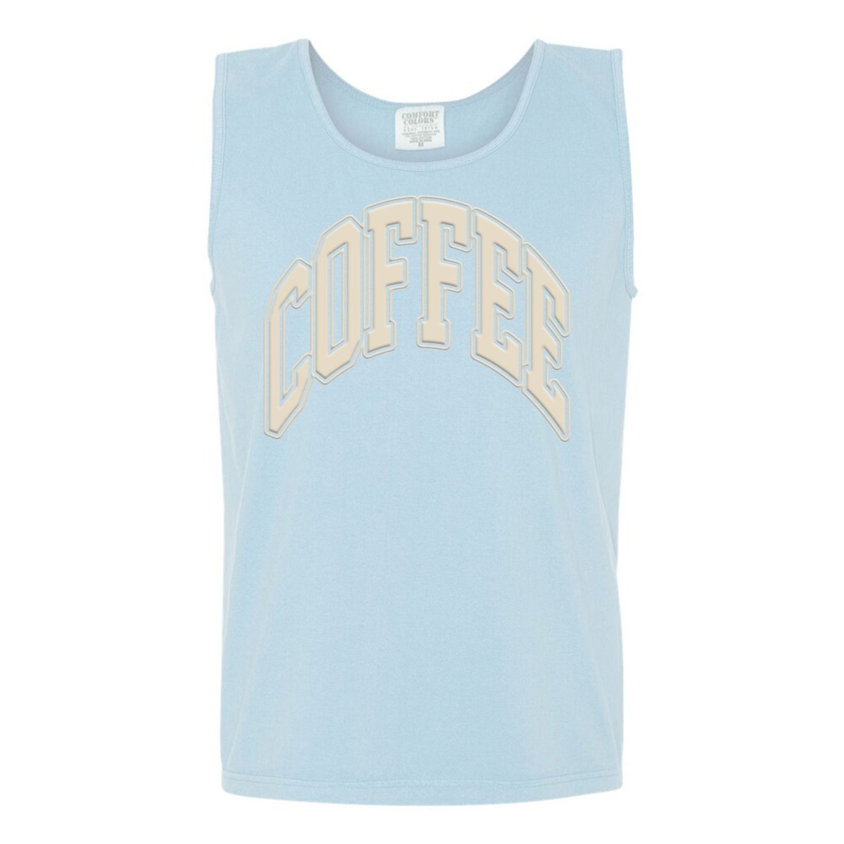'Coffee' PUFF Tank Top - themonogram manor 