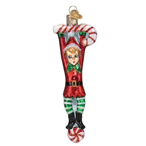 Playful Elf Ornament - #themonogram manor #