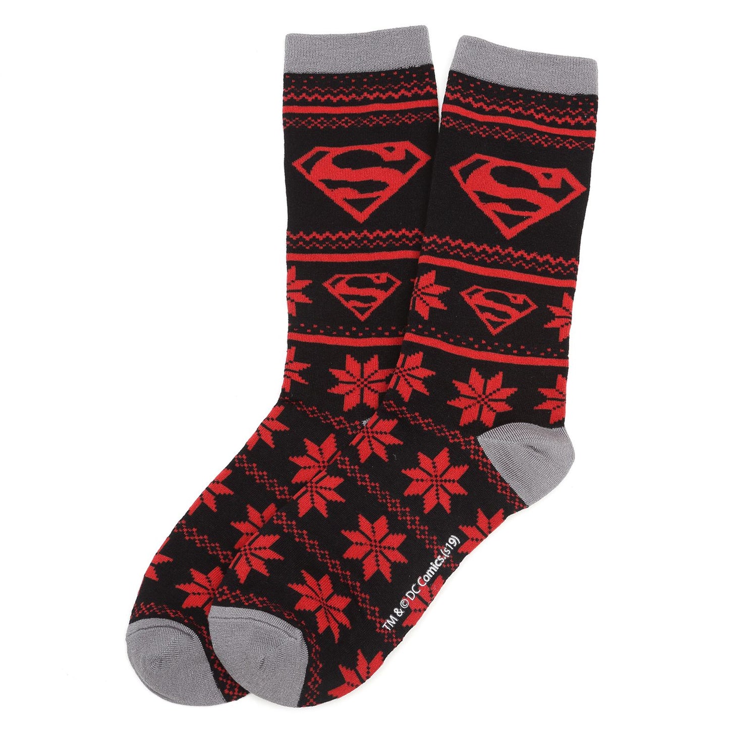 DC Superman 3 Pair Sock Gift Set - themonogram manor 
