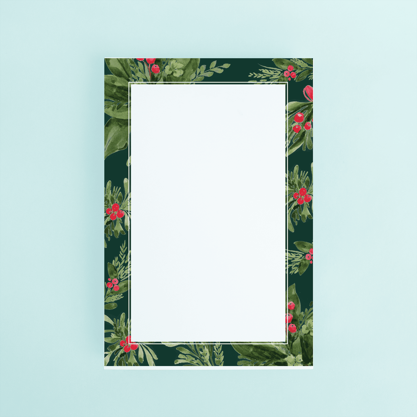 Dark Holiday Florals - themonogram manor 