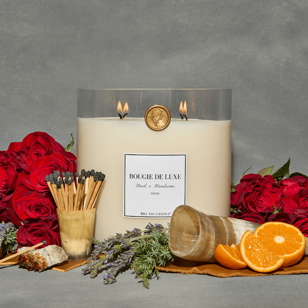 Baby Big Ass Candle (150 oz, 300 - 500 hours) - themonogram manor 