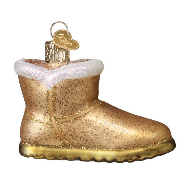 Sheepskin Boot Ornament - themonogram manor 