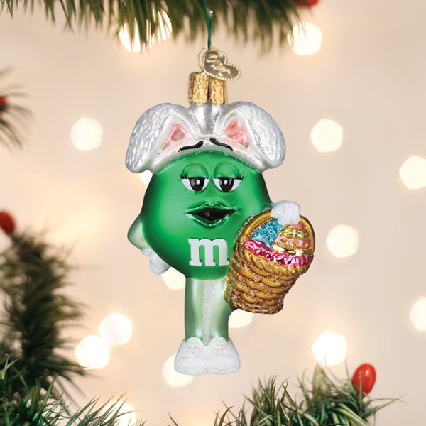 M&M'S Green Easter Ornament - themonogram manor 