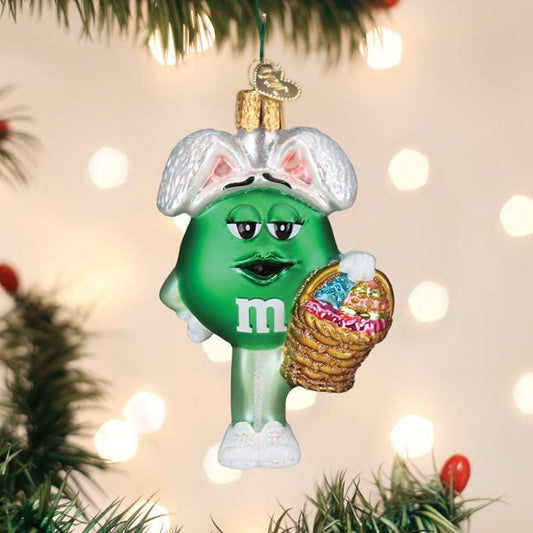 M&M'S Green Easter Ornament - themonogram manor 