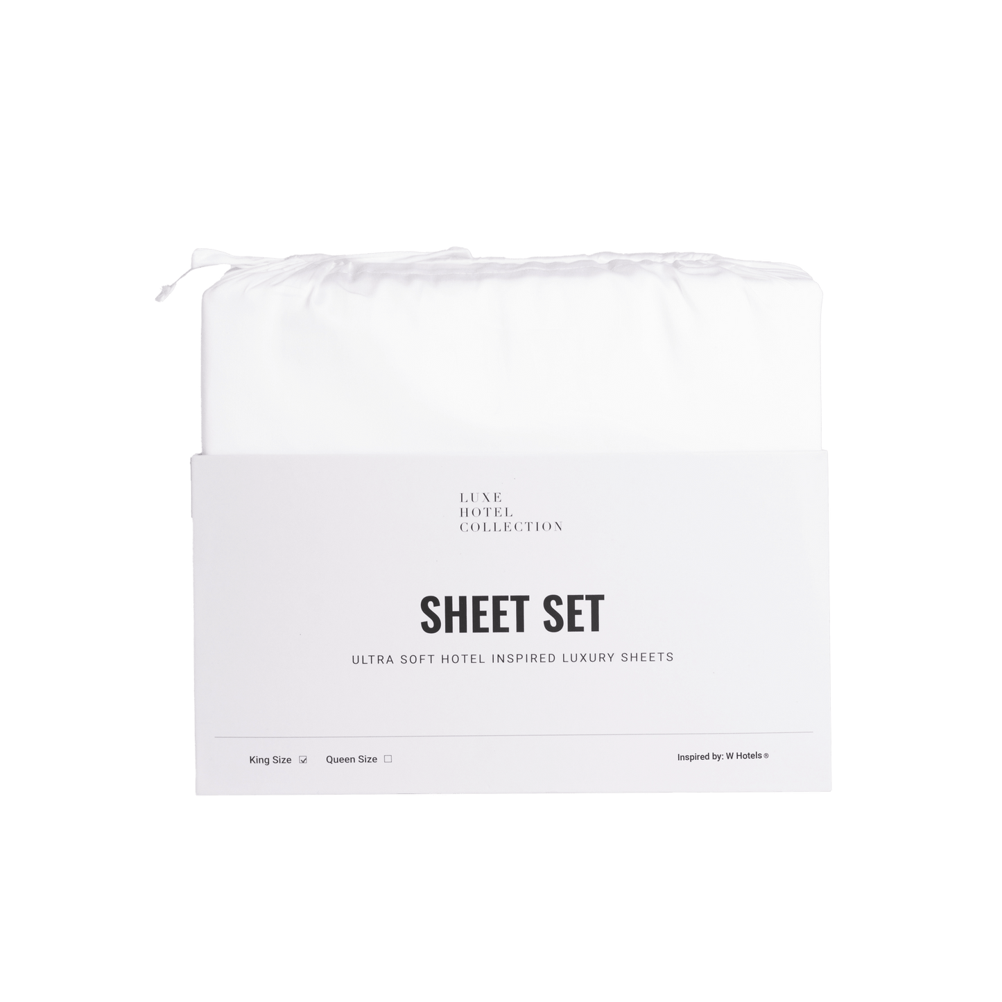 Cotton Blend Midnight Sheet Set - themonogram manor 