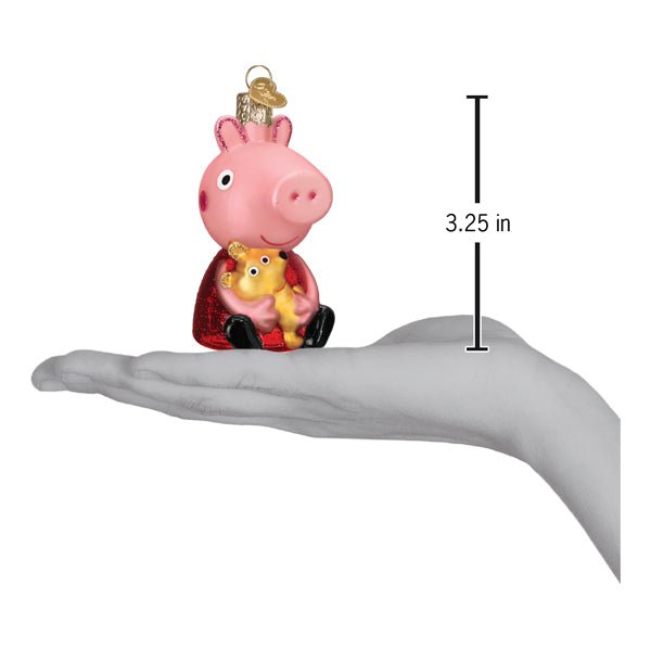 Peppa Pig With Teddy Ornament - themonogram manor 