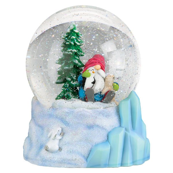 Winter Arctic Gnome Snow Globe - themonogram manor 