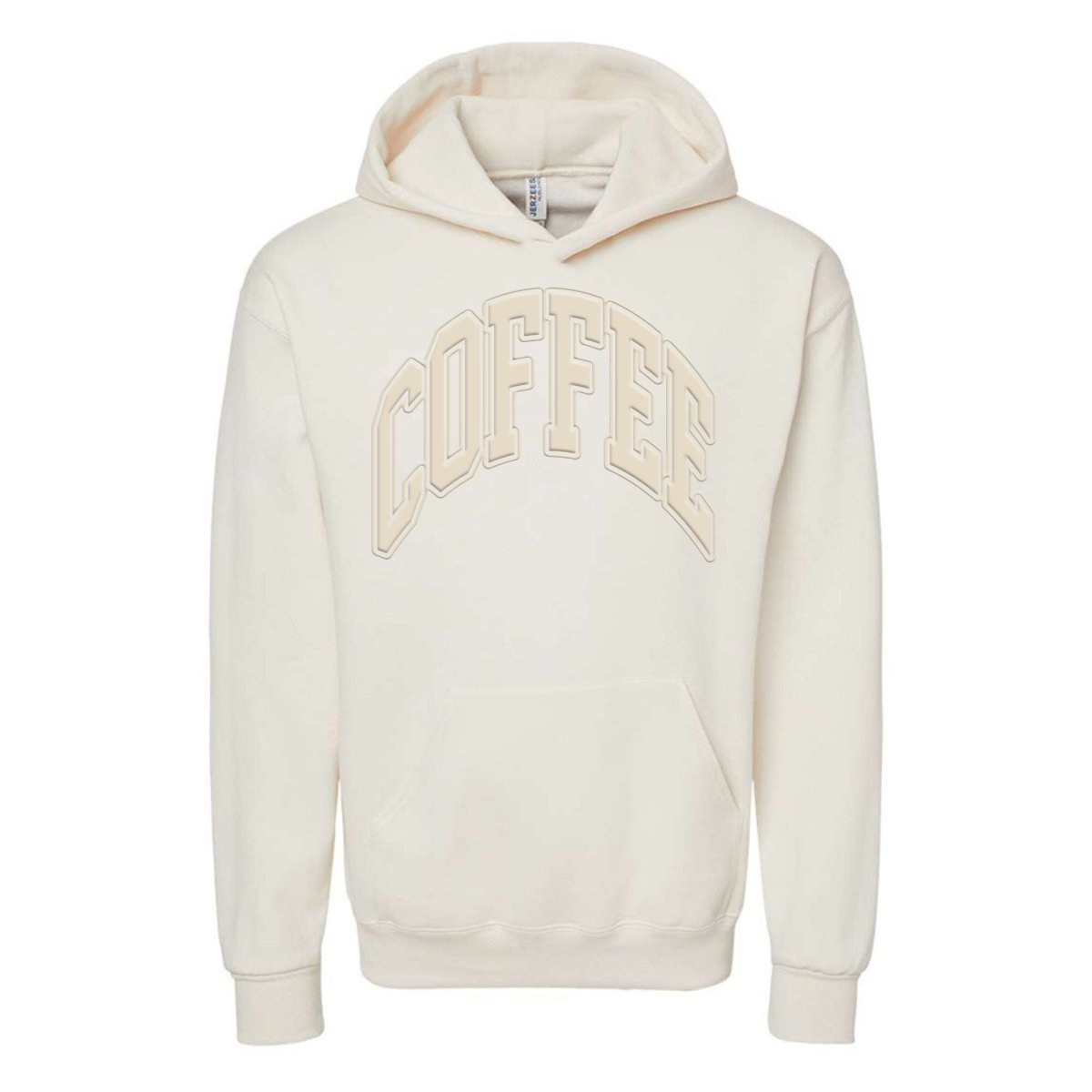 'Coffee' PUFF Hoodie - themonogram manor 