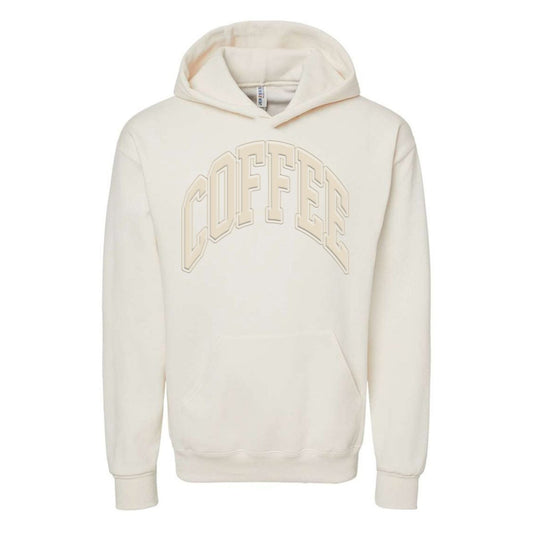 'Coffee' PUFF Hoodie - themonogram manor 