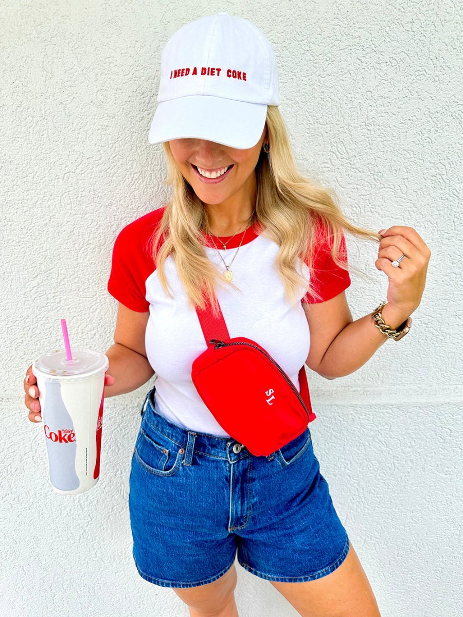 'I Need A Diet Coke' Baseball Hat - themonogram manor 