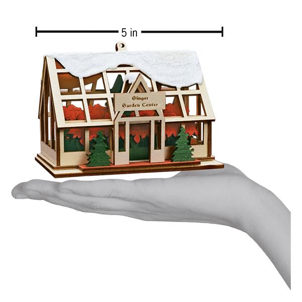 Ginger Garden Center Ornament - #themonogram manor #