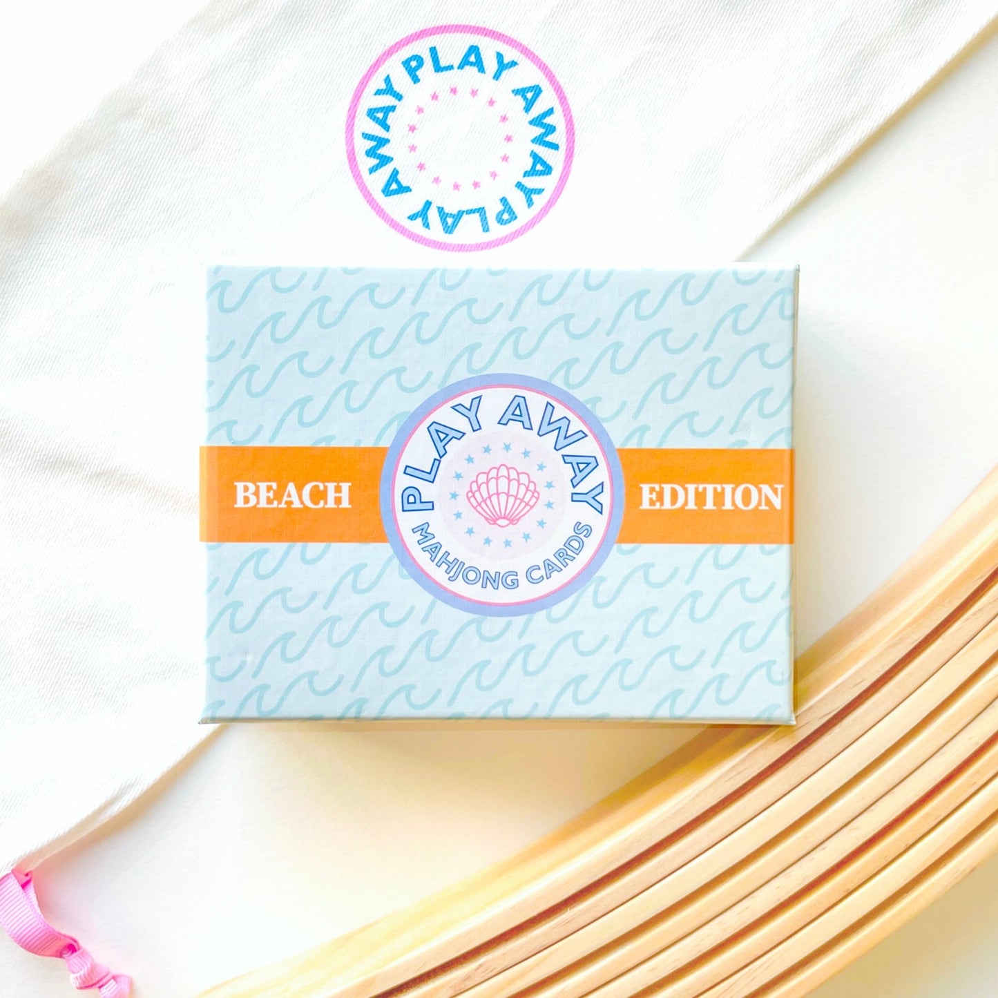 Play Away Mahjong Cards: Beach Edition - themonogram manor 