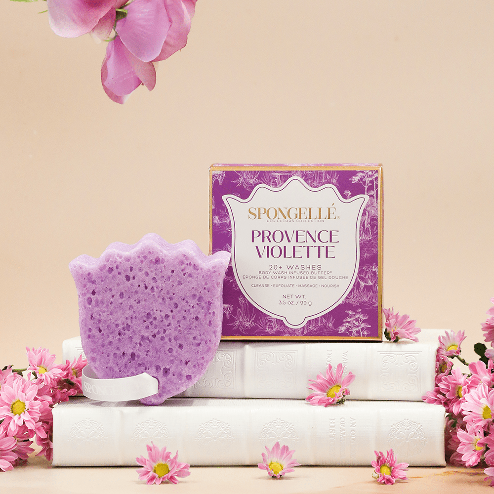 Provence Violette | Les Fleurs Body Buffer - themonogram manor 