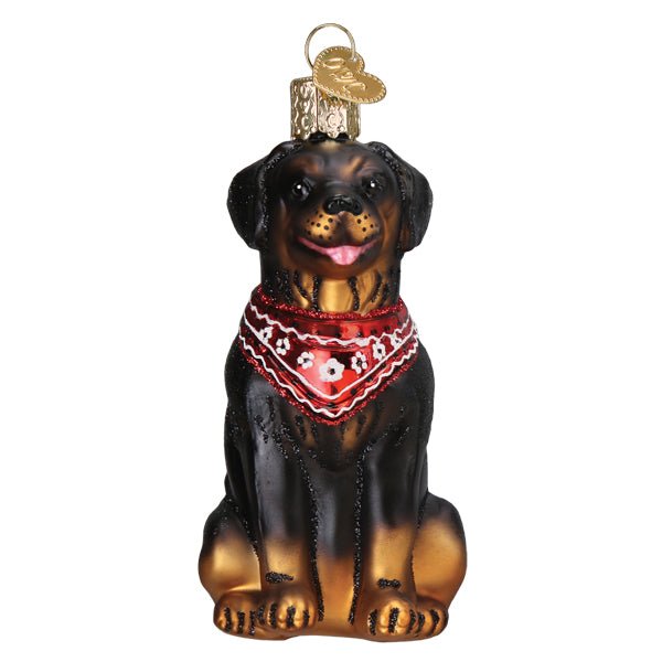 Rottweiler Ornament - themonogram manor 
