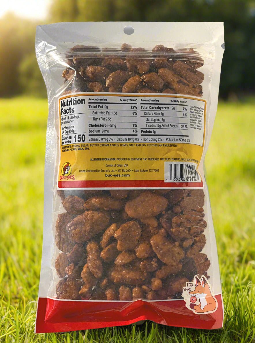Buc - ee's Honey Toasted Pecans - themonogram manor 