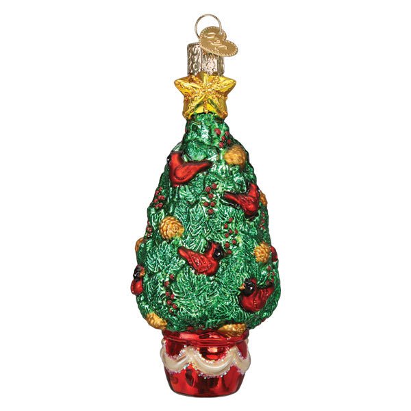 Cardinal Christmas Tree Ornament - themonogram manor 