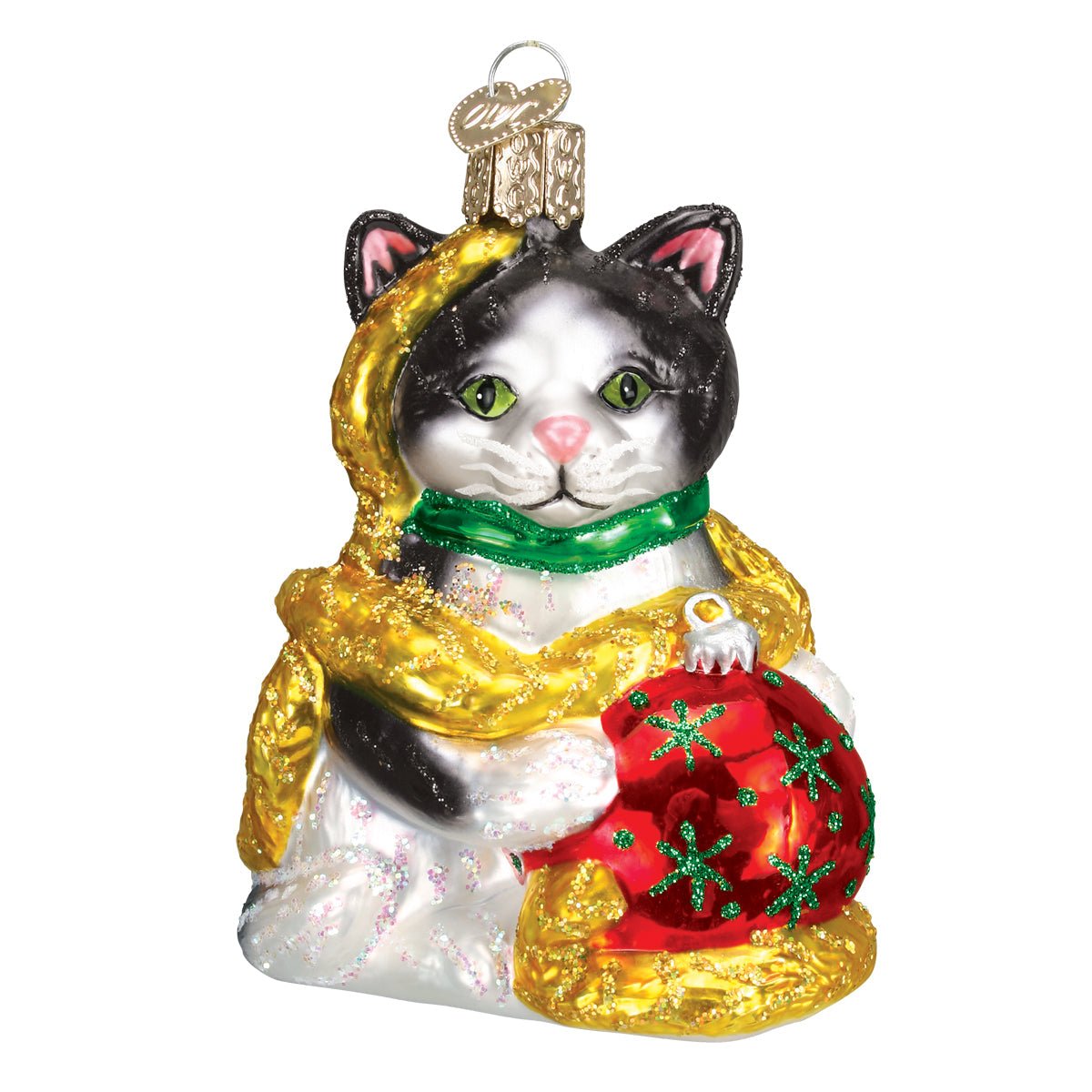 Holiday Kitten Ornament - themonogram manor 