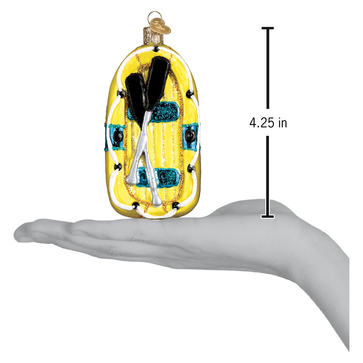 Raft Ornament - #themonogram manor #