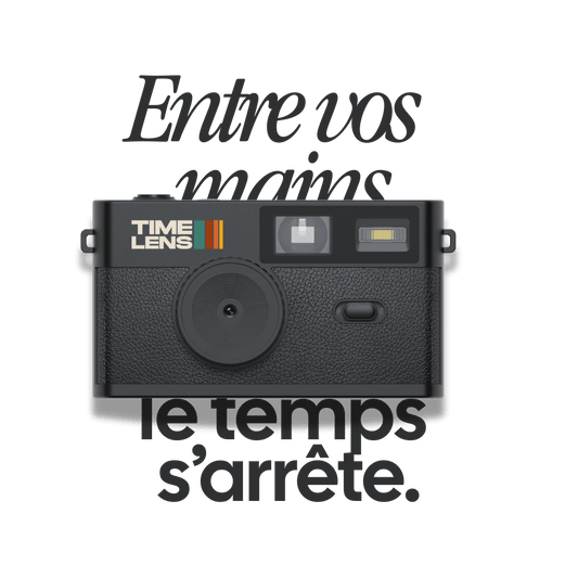 TimeLens® Black Camera - themonogram manor 