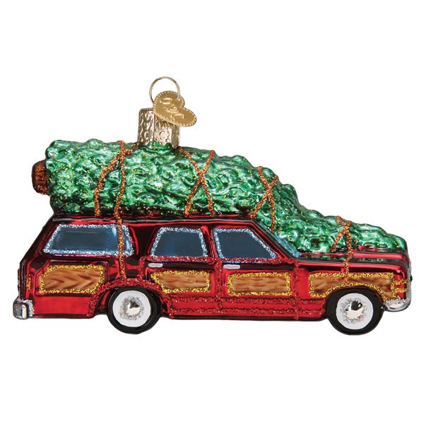 Station Wagon With Tree Ornament - themonogram manor 