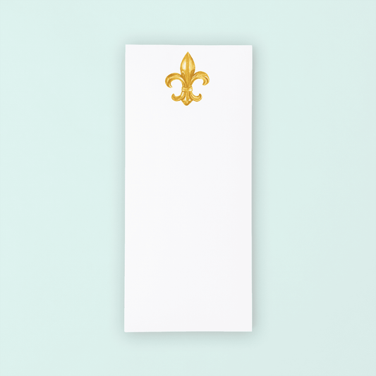 Fleur De Lis Lists Pad - themonogram manor 