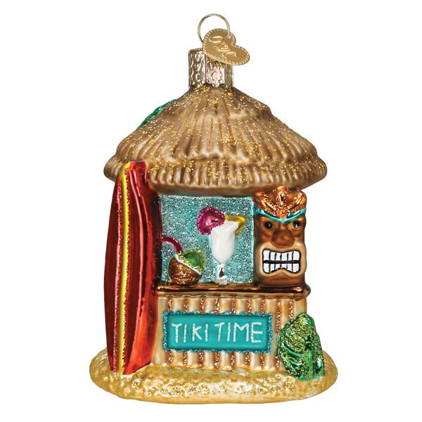 Tiki Hut Ornament - themonogram manor 