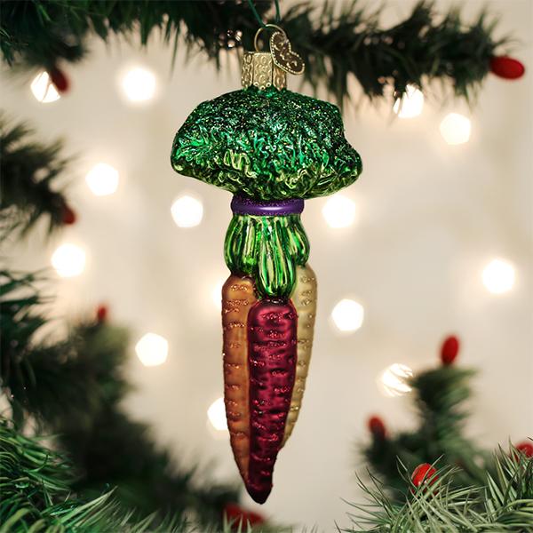 Rainbow Carrots Ornament - themonogram manor 