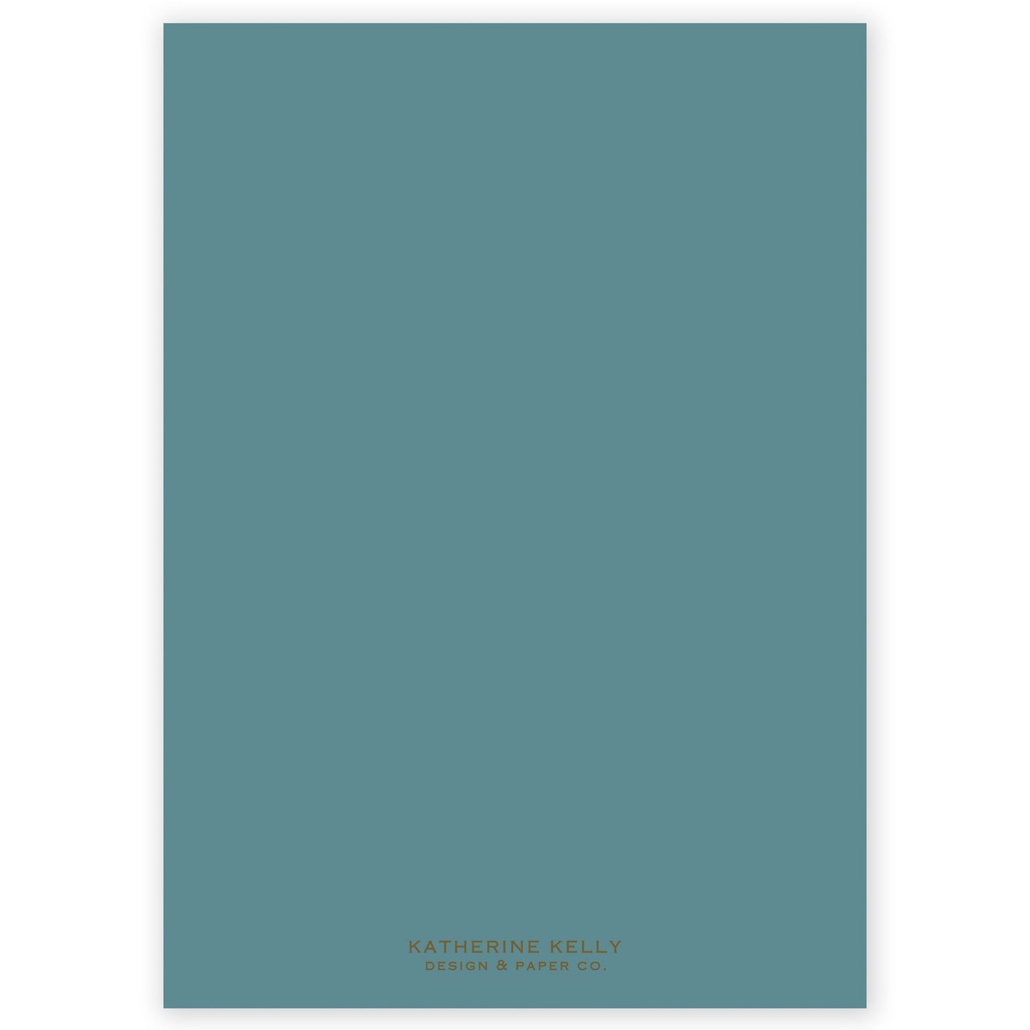teal merry christmas drip holiday card - themonogram manor 