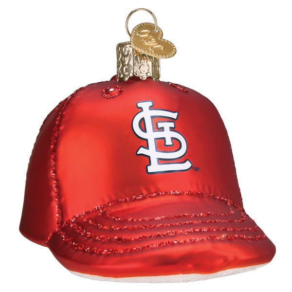 Cardinals Baseball Cap Ornament - #themonogram manor #