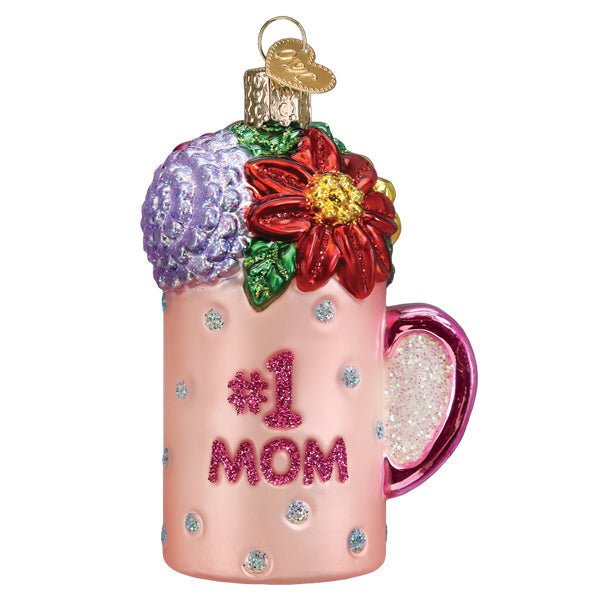 Best Mom Mug Ornament - themonogram manor 