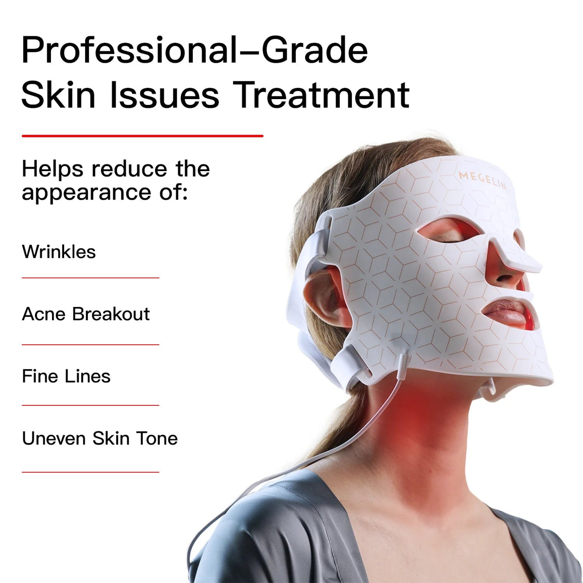 LED Red Light Therapy Mask - themonogram manor 