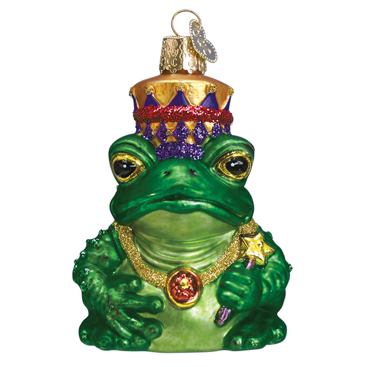 Frog King Ornament - themonogram manor 