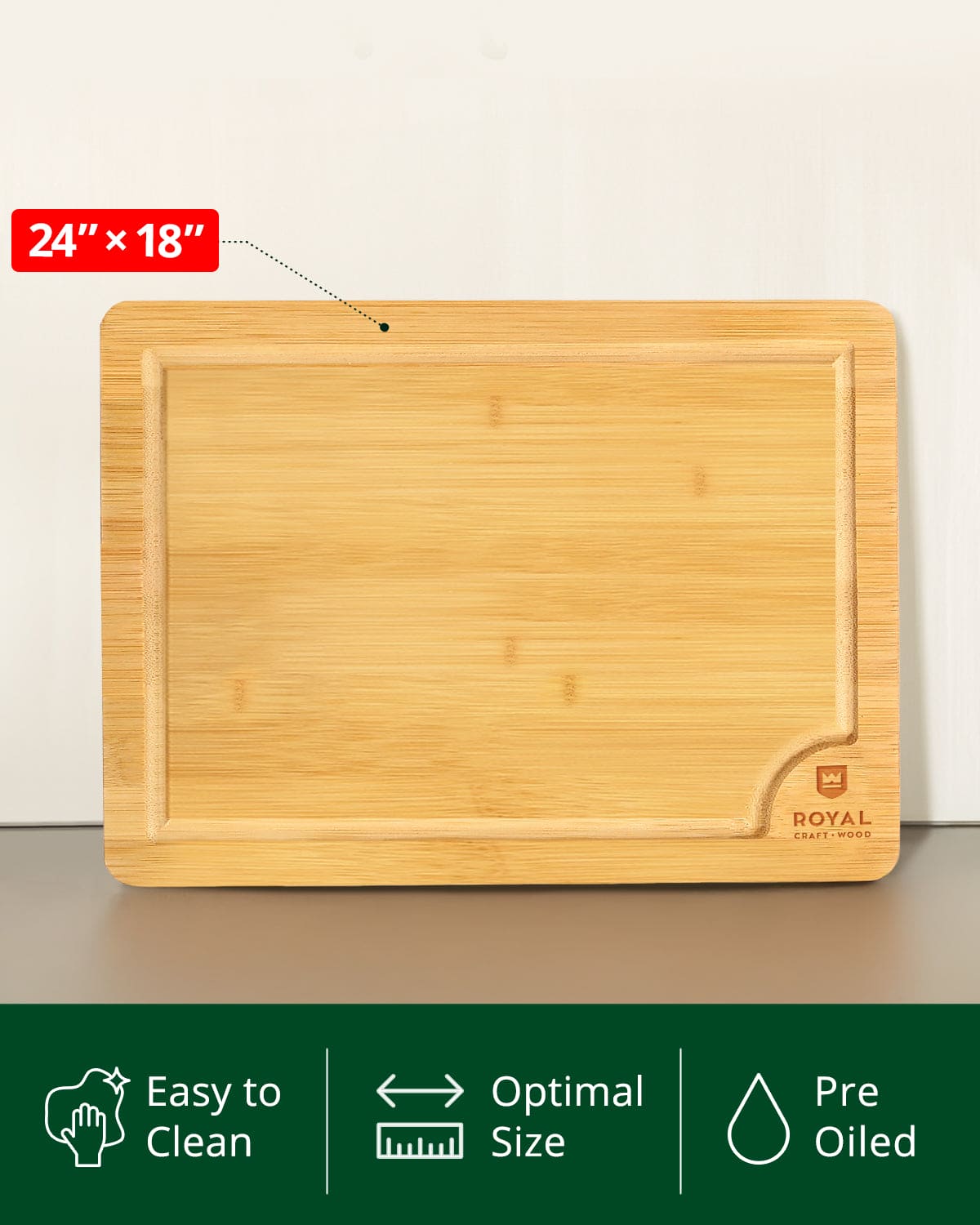 Cutting Board 3XL, 24” x 18” - themonogram manor 